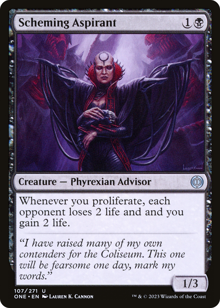 Scheming Aspirant [Phyrexia: All Will Be One] | Exor Games Bridgewater