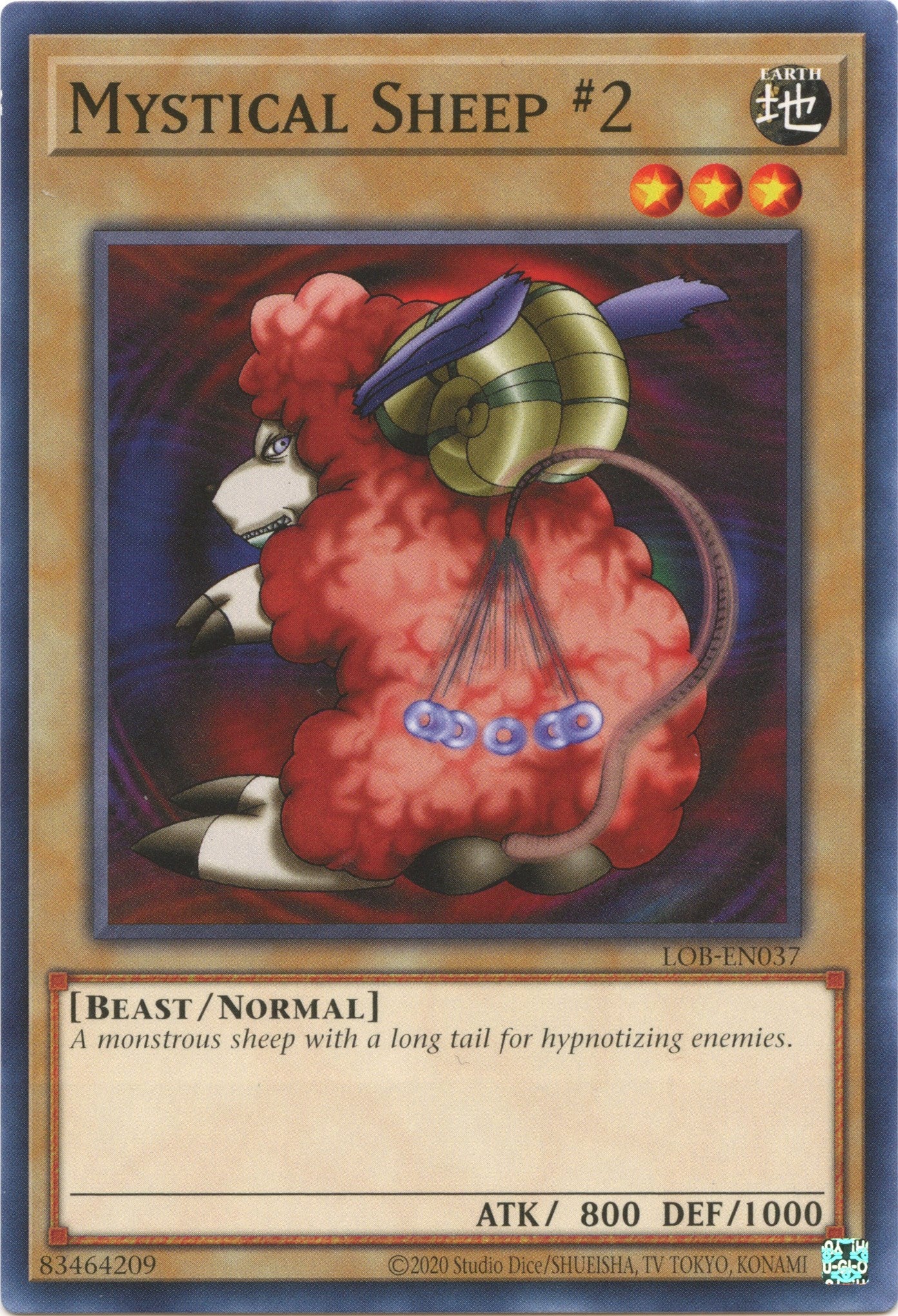Mystical Sheep #2 (25th Anniversary) [LOB-EN037] Common | Exor Games Bridgewater