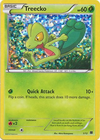 Treecko (1/12) [McDonald's Promos: 2015 Collection] | Exor Games Bridgewater