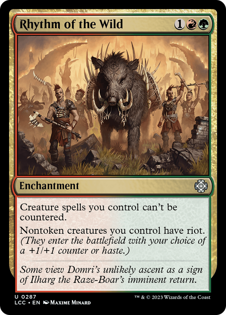 Rhythm of the Wild [The Lost Caverns of Ixalan Commander] | Exor Games Bridgewater