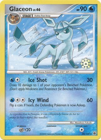 Glaceon (20/100) [Countdown Calendar Promos] | Exor Games Bridgewater