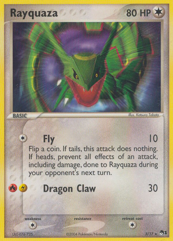 Rayquaza (3/17) [POP Series 1] | Exor Games Bridgewater