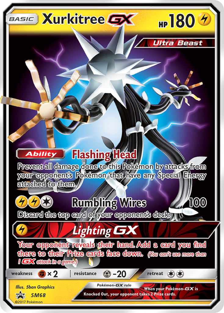 Xurkitree GX (SM68) [Sun & Moon: Black Star Promos] | Exor Games Bridgewater