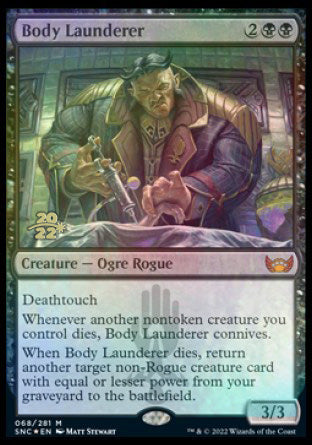 Body Launderer [Streets of New Capenna Prerelease Promos] | Exor Games Bridgewater