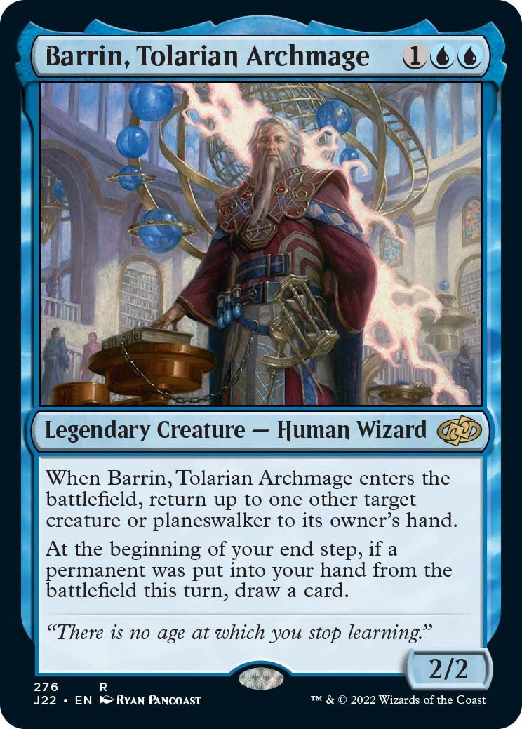 Barrin, Tolarian Archmage [Jumpstart 2022] | Exor Games Bridgewater