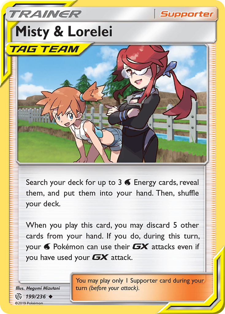 Misty & Lorelei (199/236) [Sun & Moon: Cosmic Eclipse] | Exor Games Bridgewater