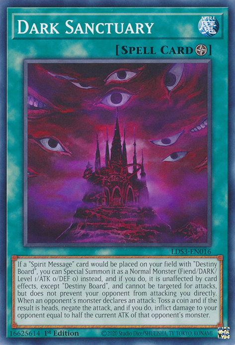 Dark Sanctuary [LDS3-EN016] Common | Exor Games Bridgewater