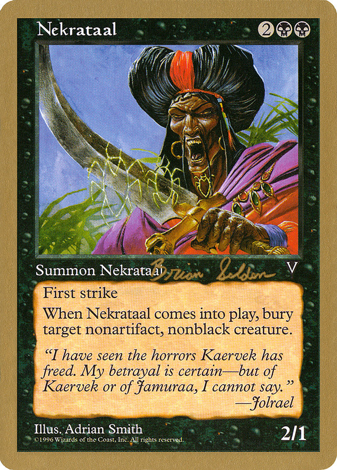 Nekrataal (Brian Selden) [World Championship Decks 1998] | Exor Games Bridgewater