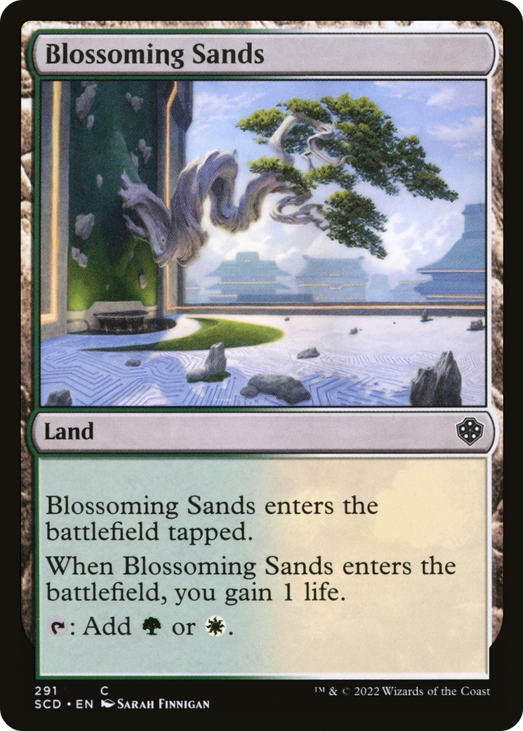 Blossoming Sands [Starter Commander Decks] | Exor Games Bridgewater