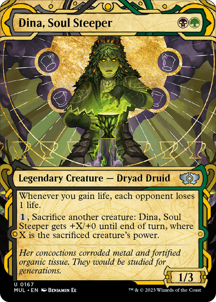 Dina, Soul Steeper (Halo Foil) [Multiverse Legends] | Exor Games Bridgewater