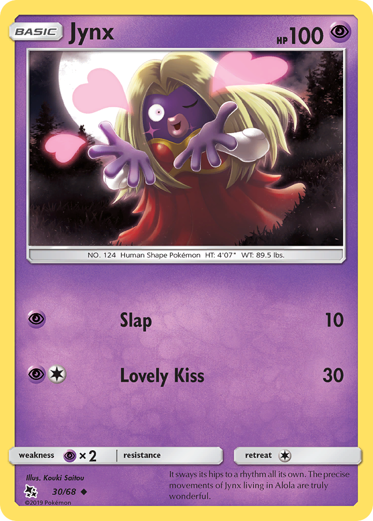 Jynx (30/68) [Sun & Moon: Hidden Fates] | Exor Games Bridgewater