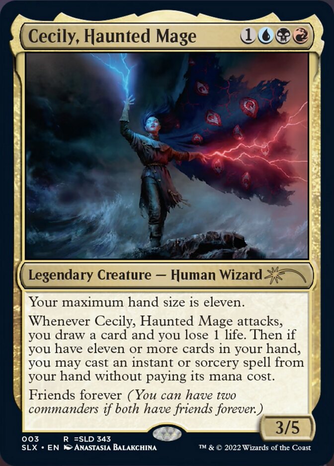 Cecily, Haunted Mage [Secret Lair: Universes Within] | Exor Games Bridgewater