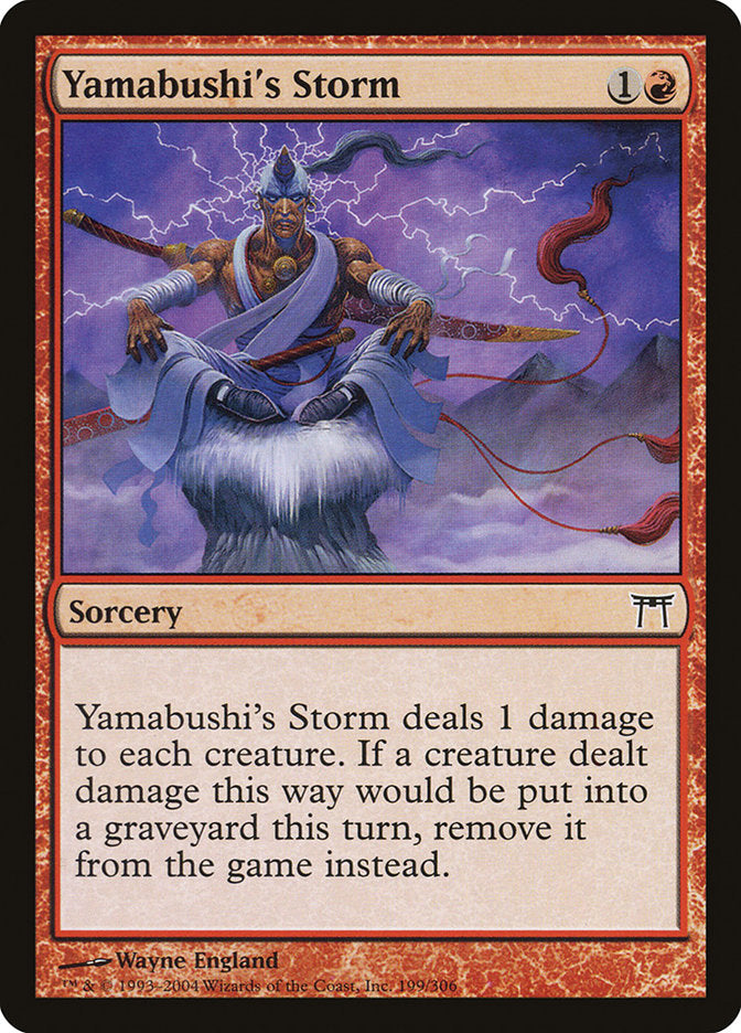 Yamabushi's Storm [Champions of Kamigawa] | Exor Games Bridgewater