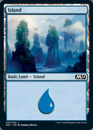 Island (265) [Core Set 2021] | Exor Games Bridgewater