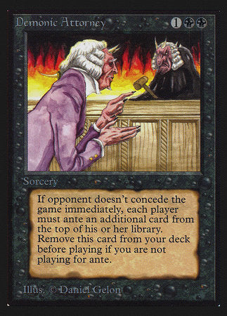 Demonic Attorney (IE) [Intl. Collectors’ Edition] | Exor Games Bridgewater