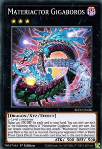 Materiactor Gigaboros [BLVO-EN084] Super Rare | Exor Games Bridgewater