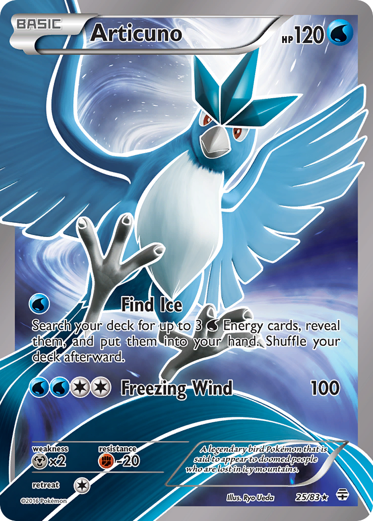 Articuno (25/83) [XY: Generations] | Exor Games Bridgewater