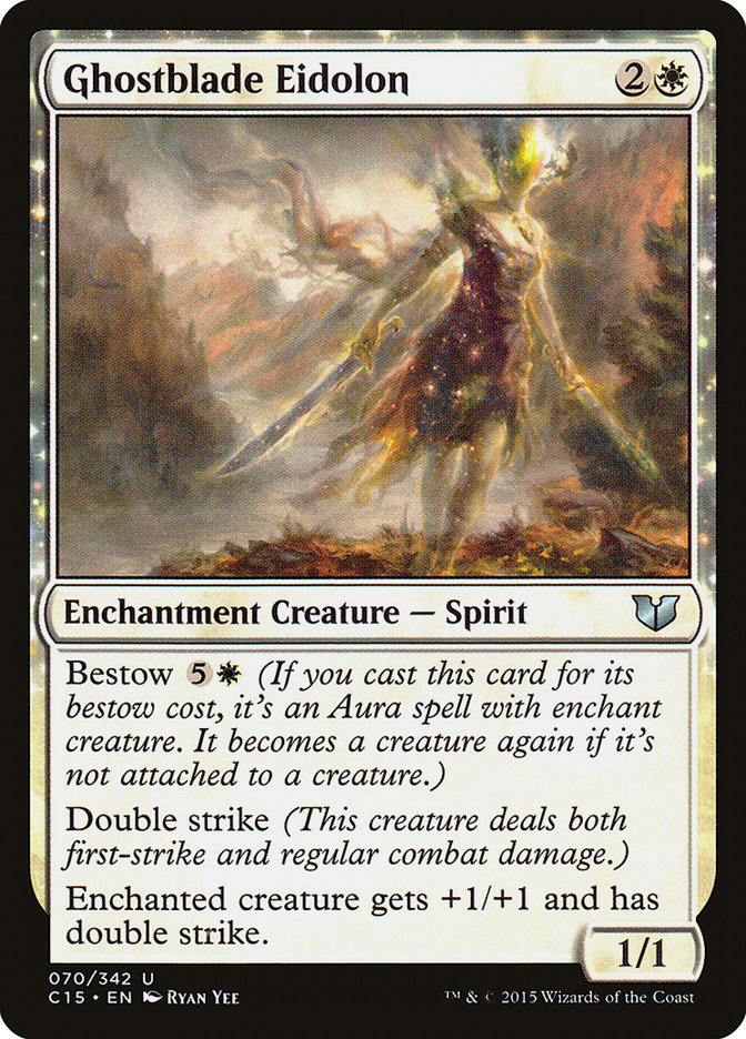 Ghostblade Eidolon [Commander 2015] | Exor Games Bridgewater