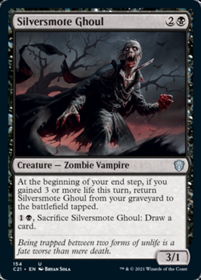 Silversmote Ghoul [Commander 2021] | Exor Games Bridgewater