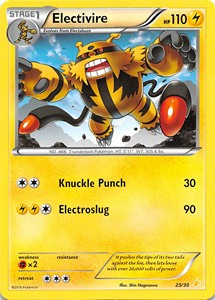 Electivire (25/30) [XY: Trainer Kit 3 - Pikachu Libre] | Exor Games Bridgewater