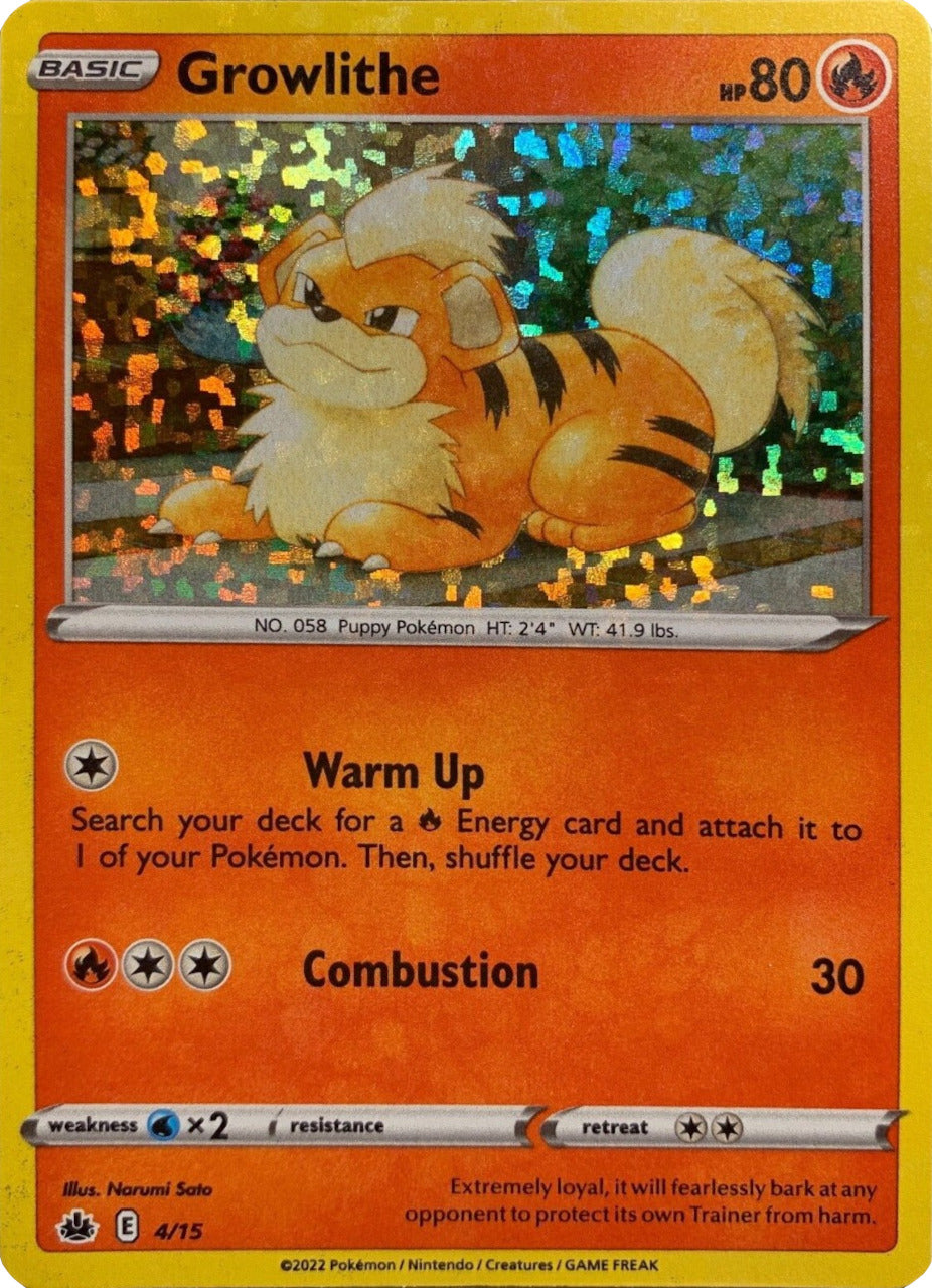 Growlithe (4/15) [McDonald's Promos: Match Battle] | Exor Games Bridgewater