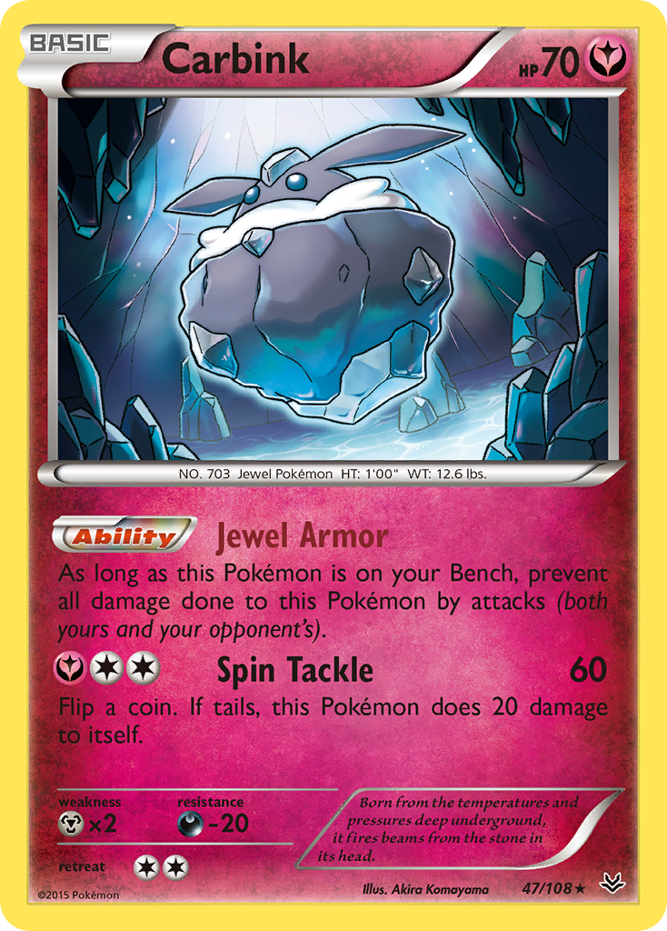 Carbink (47/108) [XY: Roaring Skies] | Exor Games Bridgewater