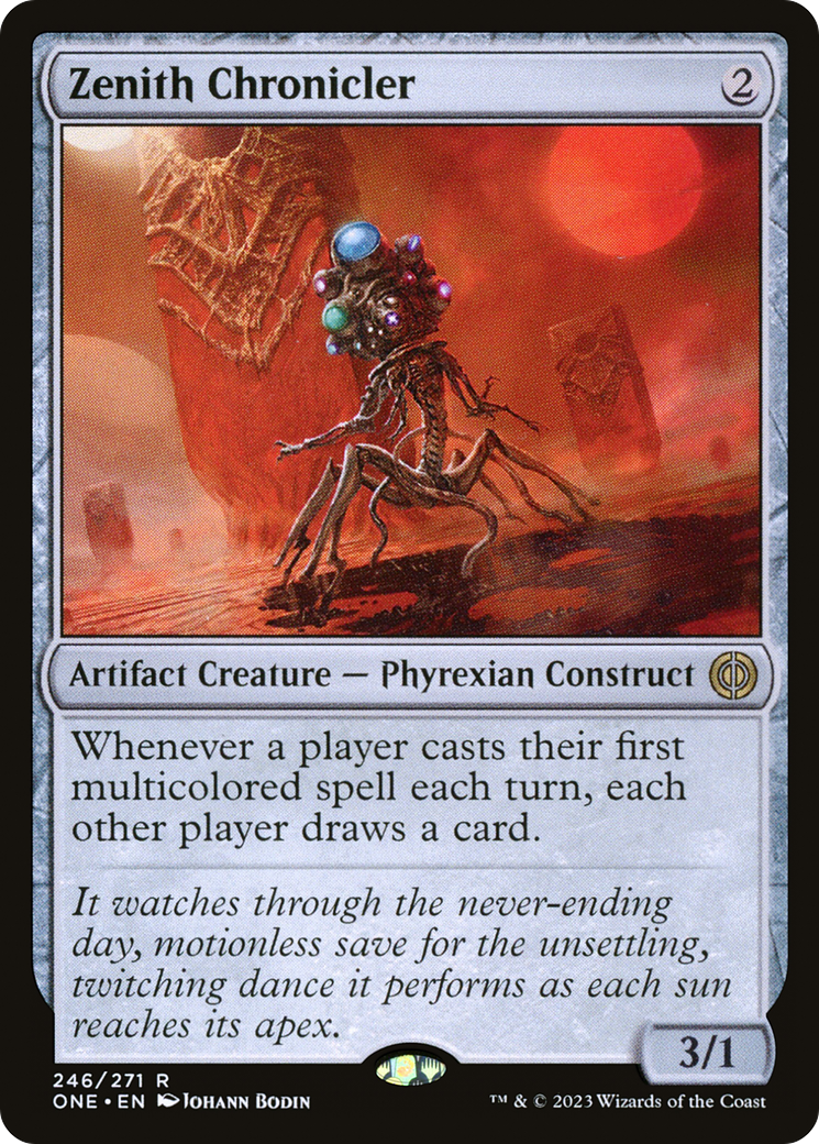 Zenith Chronicler [Phyrexia: All Will Be One] | Exor Games Bridgewater