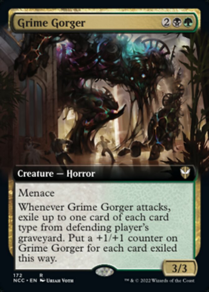 Grime Gorger (Extended Art) [Streets of New Capenna Commander] | Exor Games Bridgewater