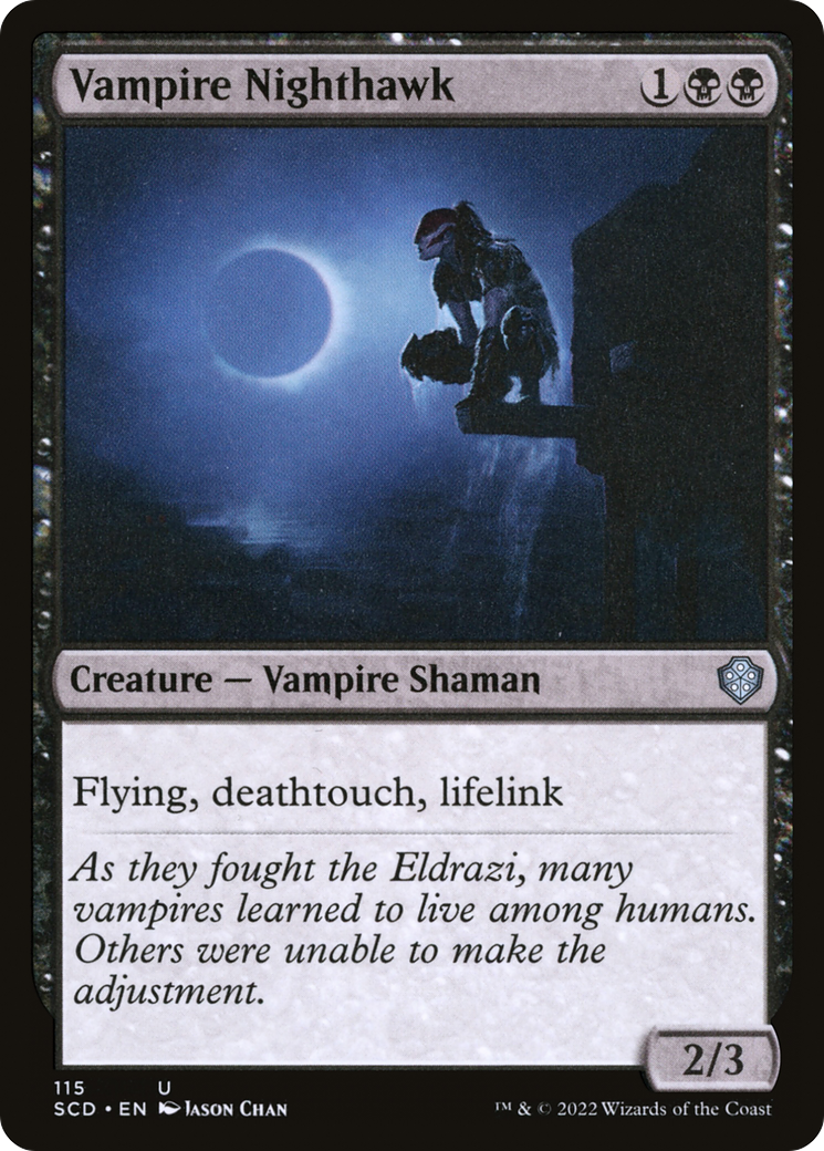 Vampire Nighthawk [Starter Commander Decks] | Exor Games Bridgewater