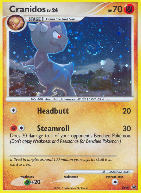 Cranidos (DP07) [Diamond & Pearl: Black Star Promos] | Exor Games Bridgewater