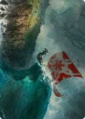 Run Ashore Art Card [Kaldheim: Art Series] | Exor Games Bridgewater