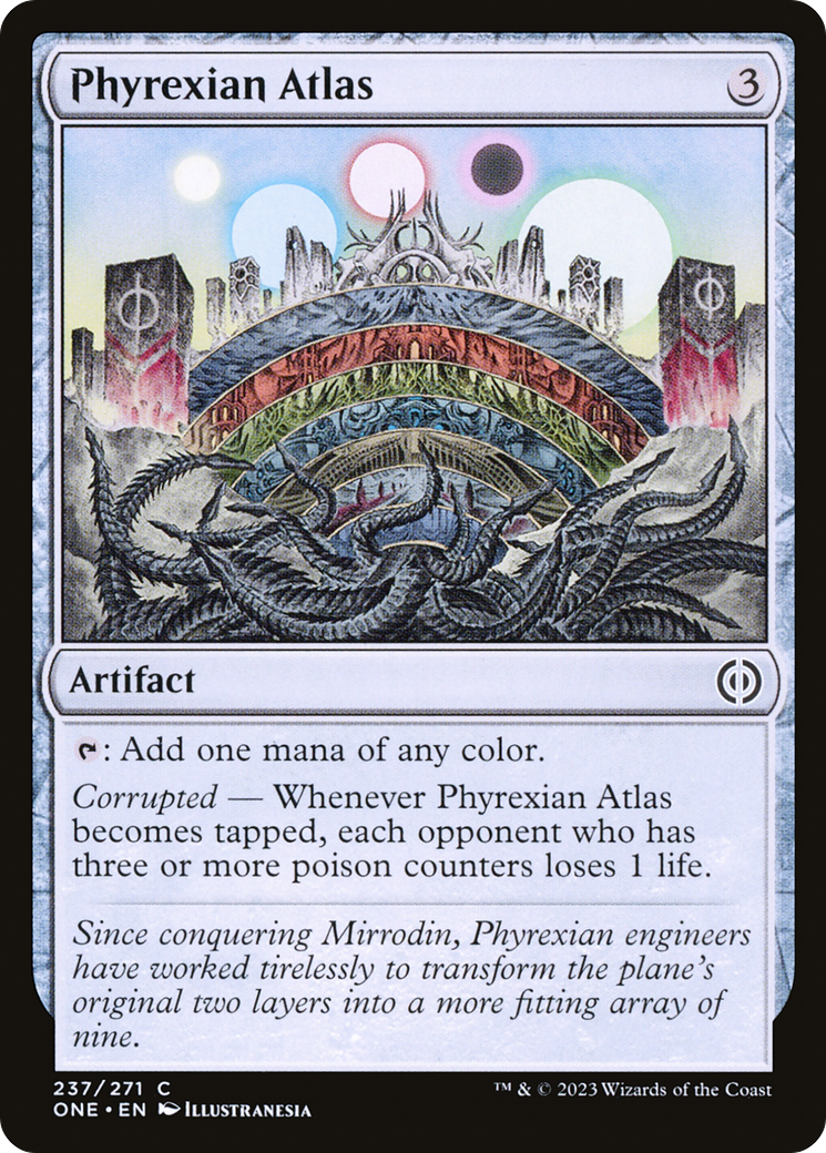 Phyrexian Atlas [Phyrexia: All Will Be One] | Exor Games Bridgewater