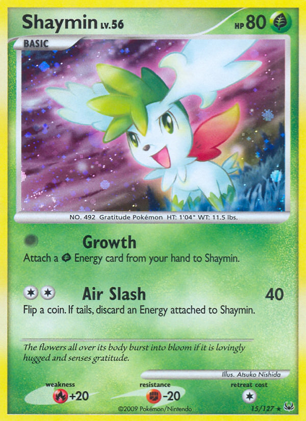 Shaymin (15/127) [Platinum: Base Set] | Exor Games Bridgewater