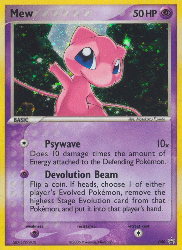 Mew (040) [Nintendo: Black Star Promos] | Exor Games Bridgewater