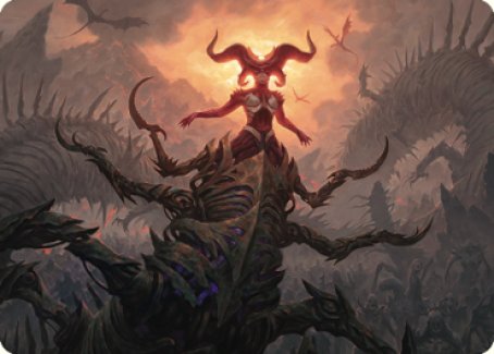 Sheoldred, the Apocalypse Art Card [Dominaria United Art Series] | Exor Games Bridgewater