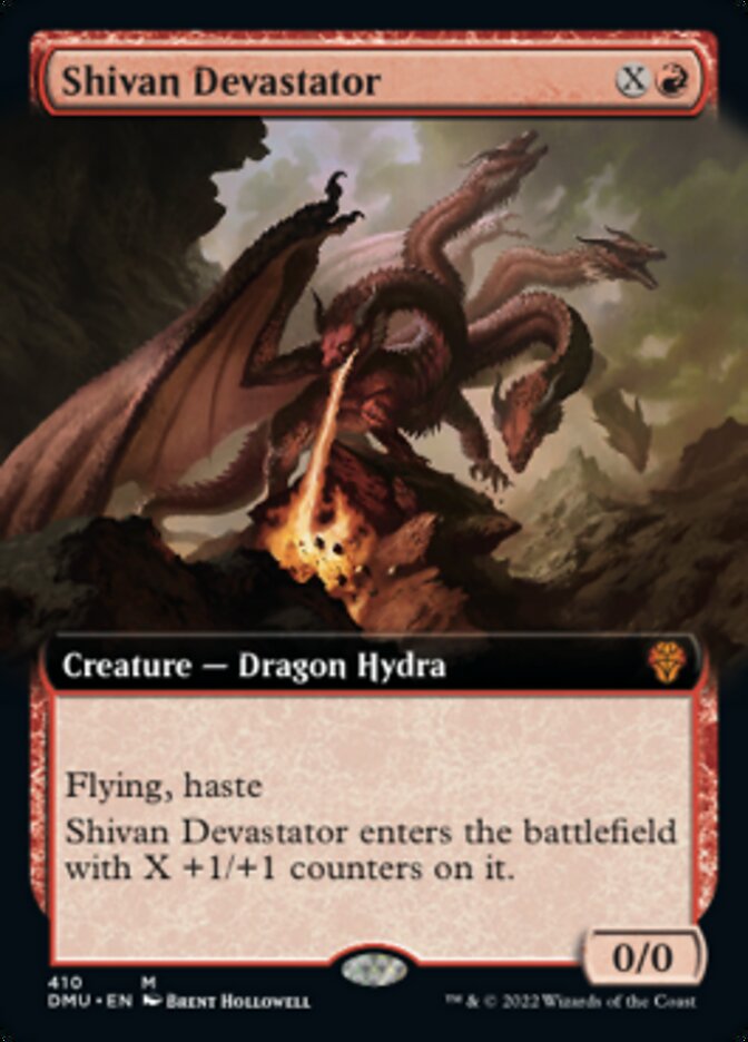 Shivan Devastator (Extended Art) [Dominaria United] | Exor Games Bridgewater