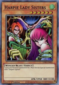 Harpie Lady Sisters (Purple) [LDS2-EN065] Ultra Rare | Exor Games Bridgewater