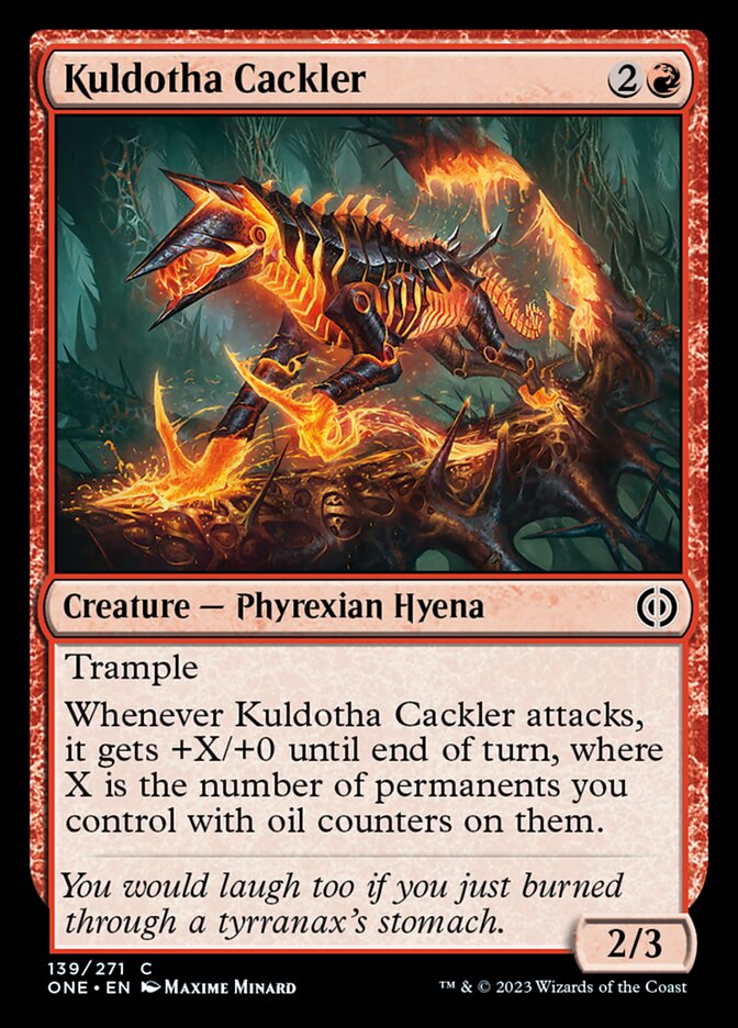 Kuldotha Cackler [Phyrexia: All Will Be One] | Exor Games Bridgewater