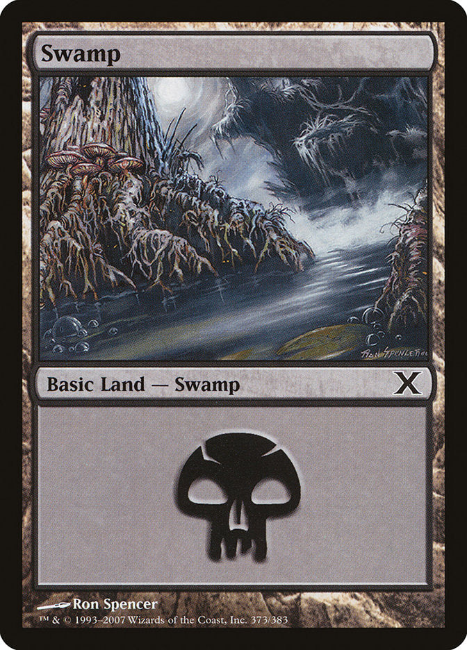 Swamp (373) [Tenth Edition] | Exor Games Bridgewater