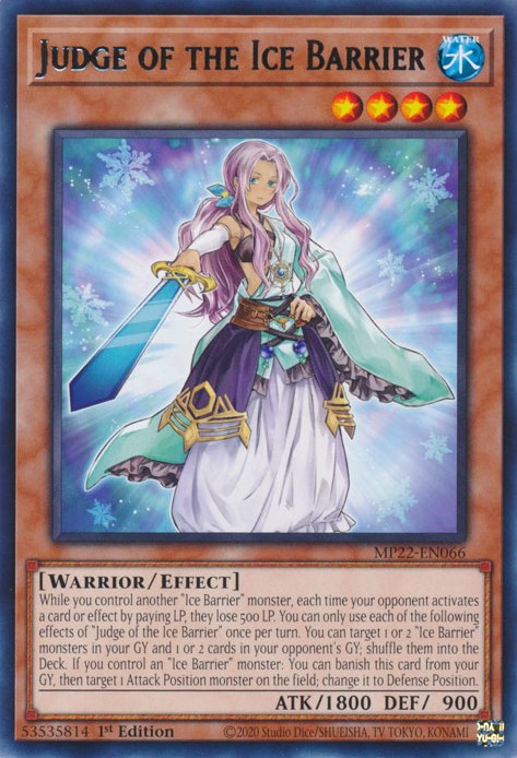 Judge of the Ice Barrier [MP22-EN066] Rare | Exor Games Bridgewater