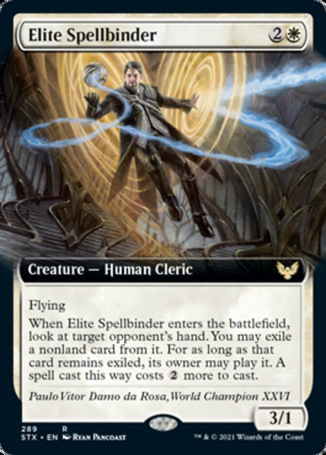 Elite Spellbinder (Extended) [Strixhaven: School of Mages] | Exor Games Bridgewater