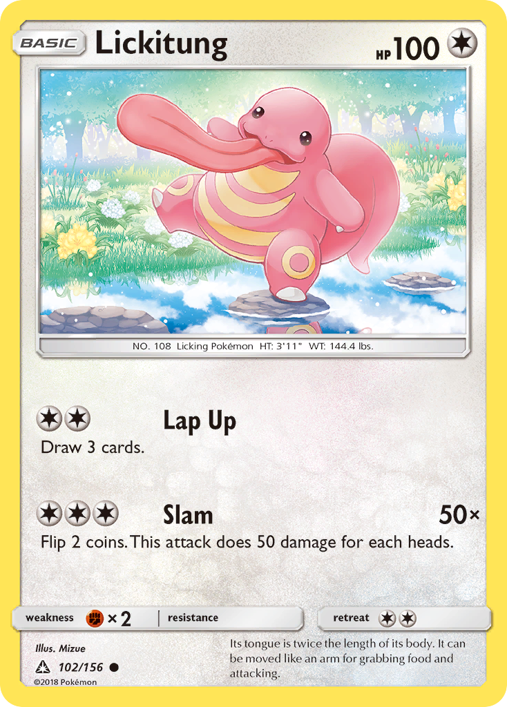 Lickitung (102/156) [Sun & Moon: Ultra Prism] | Exor Games Bridgewater