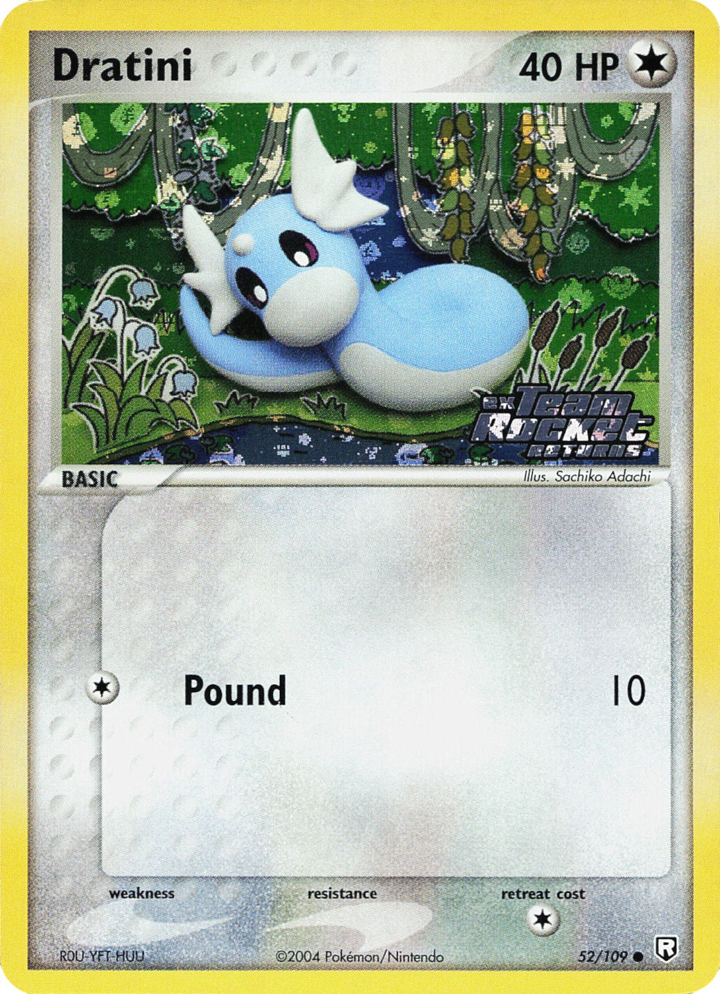 Dratini (52/109) (Stamped) [EX: Team Rocket Returns] | Exor Games Bridgewater