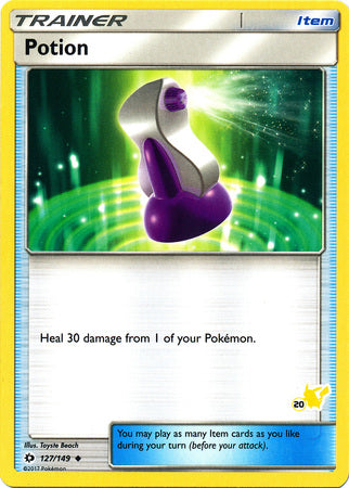 Potion (127/149) (Pikachu Stamp #20) [Battle Academy 2020] | Exor Games Bridgewater