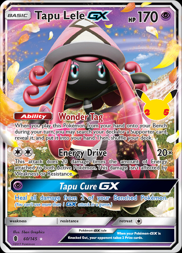 Tapu Lele GX (60/145) [Celebrations: 25th Anniversary - Classic Collection] | Exor Games Bridgewater