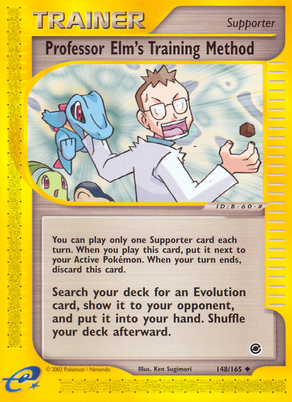 Professor Elm's Training Method (148/165) [Expedition: Base Set] | Exor Games Bridgewater