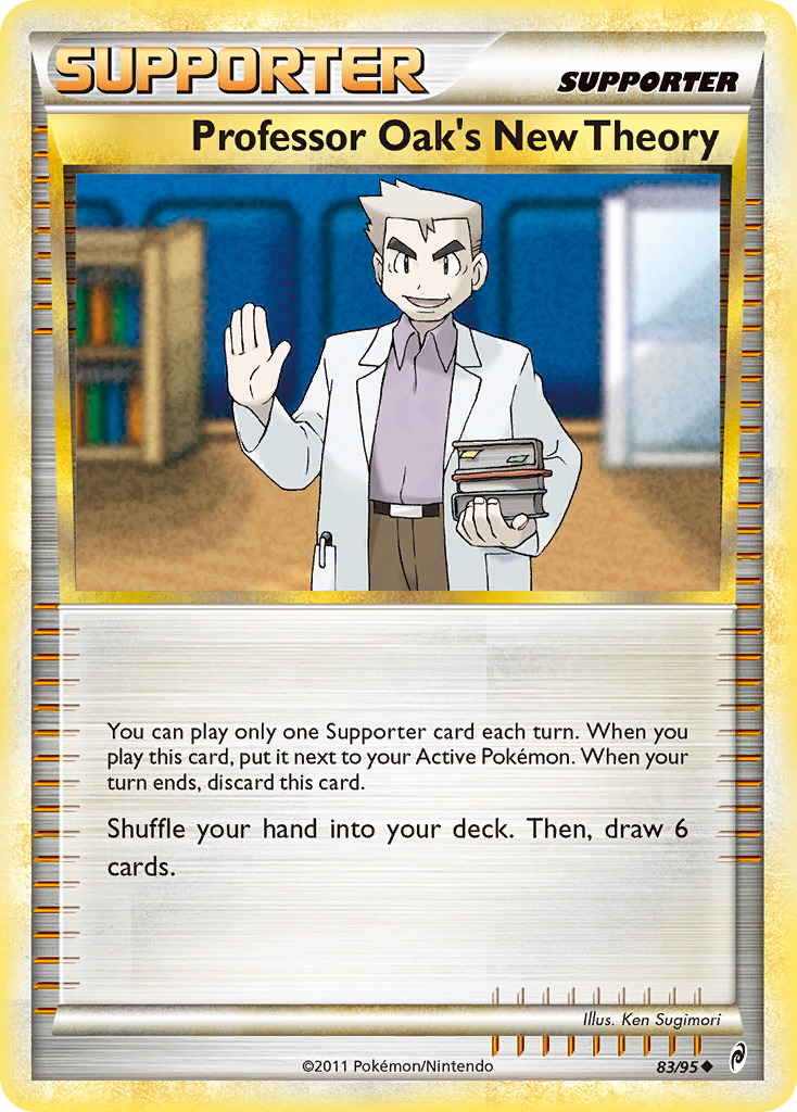 Professor Oak's New Theory (83/95) [HeartGold & SoulSilver: Call of Legends] | Exor Games Bridgewater