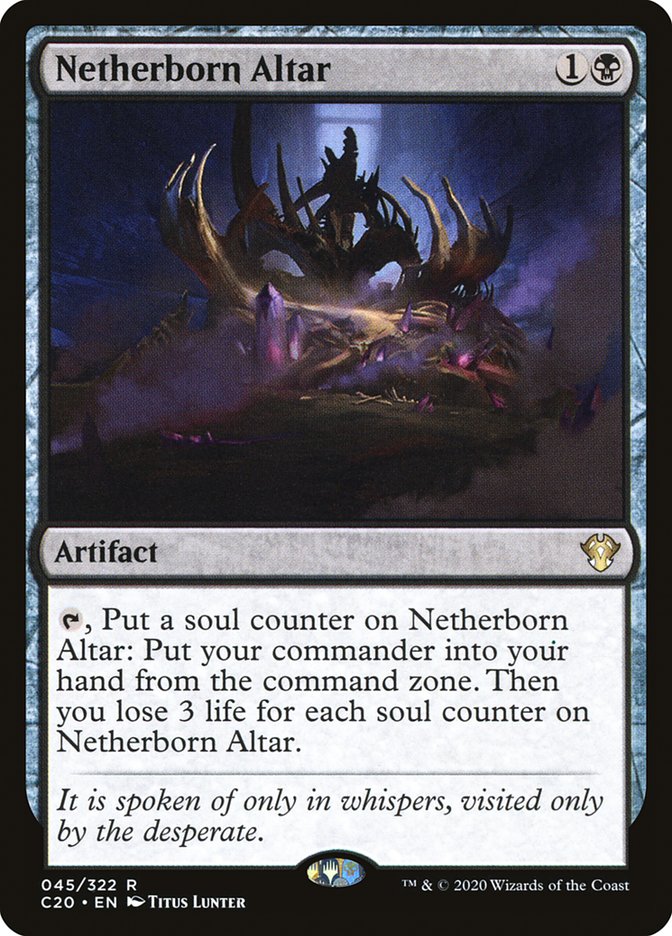 Netherborn Altar [Commander 2020] | Exor Games Bridgewater