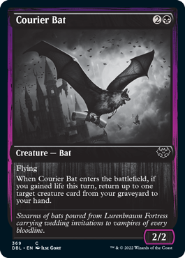 Courier Bat [Innistrad: Double Feature] | Exor Games Bridgewater