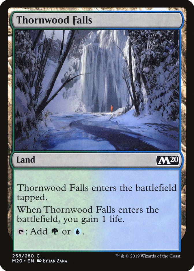 Thornwood Falls [Core Set 2020] | Exor Games Bridgewater